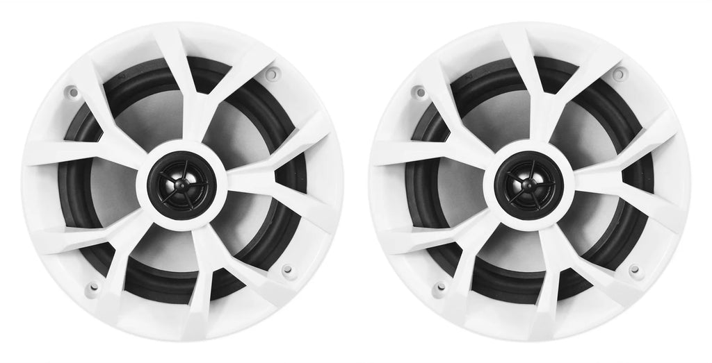 6.5" LED Chrome Tower Speakers X341566