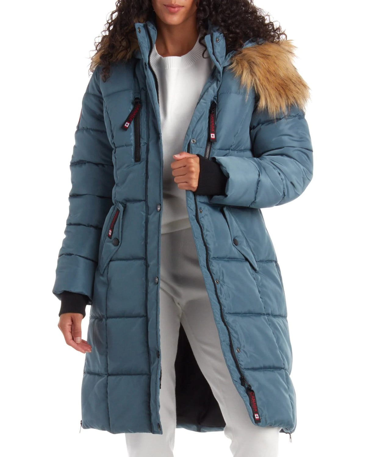 Women's Heavyweight Long Length Bubble Puffer Jacket M591