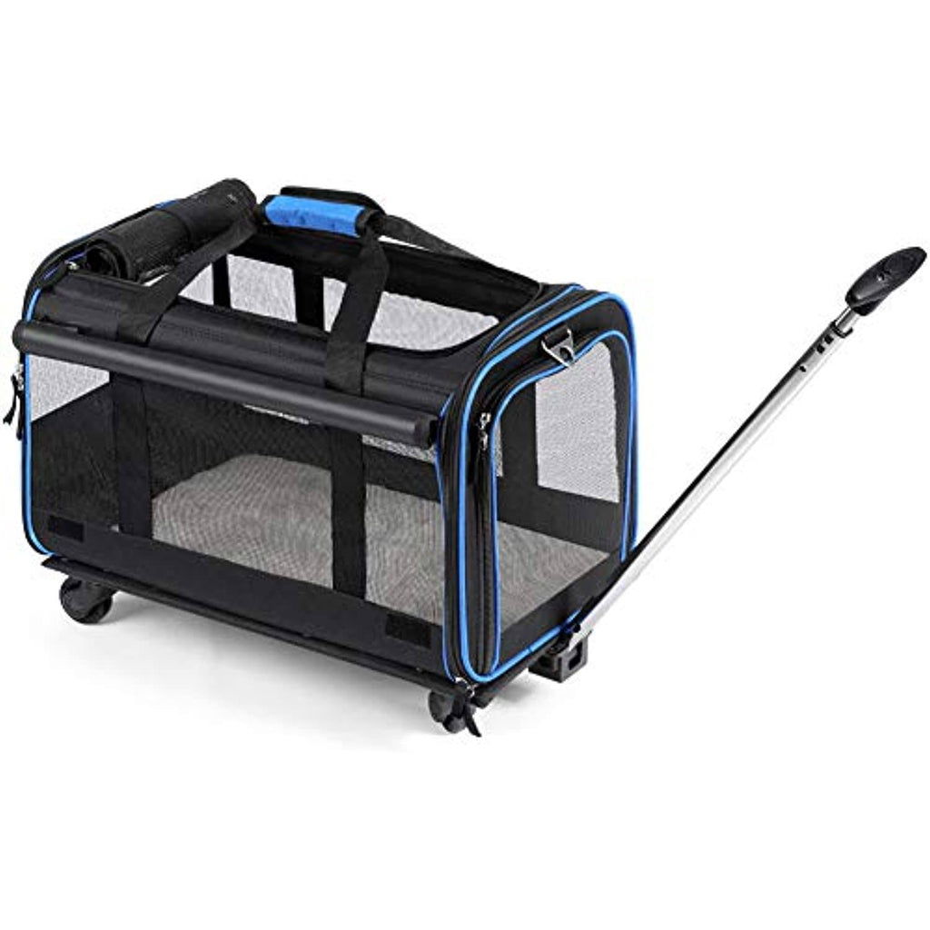 Removable Wheeled Pet Travel Carrier P374