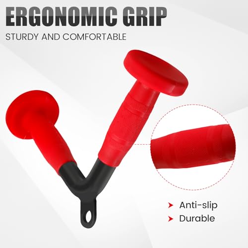 V-shaped Bar LAT Pull Down Bar D Handle with PU Grip C567955