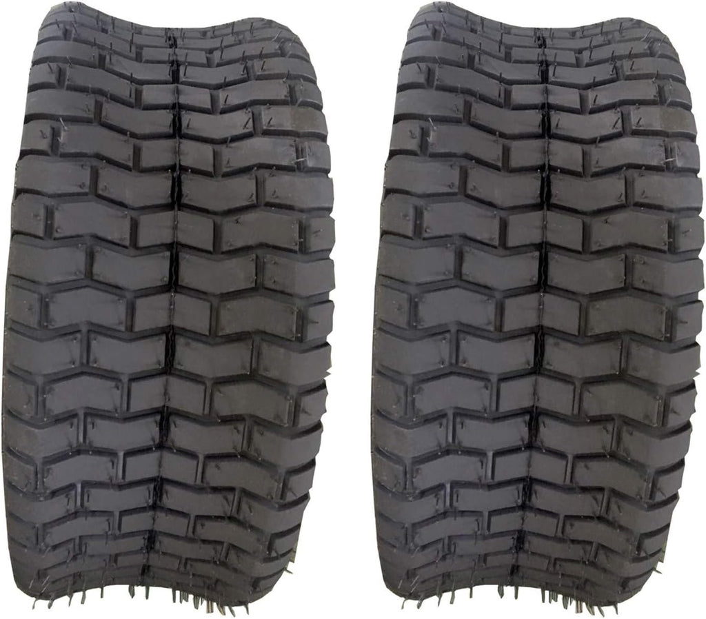 2pcs Turf Tires 16x6.50-8 4ply Tubeless Lawn Garden Mower Tractor Cart Tires Z31843
