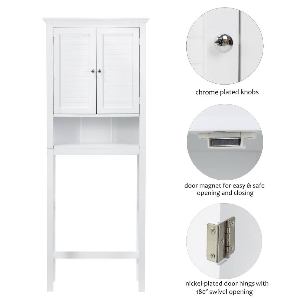 White Bathroom Cabinet H5155