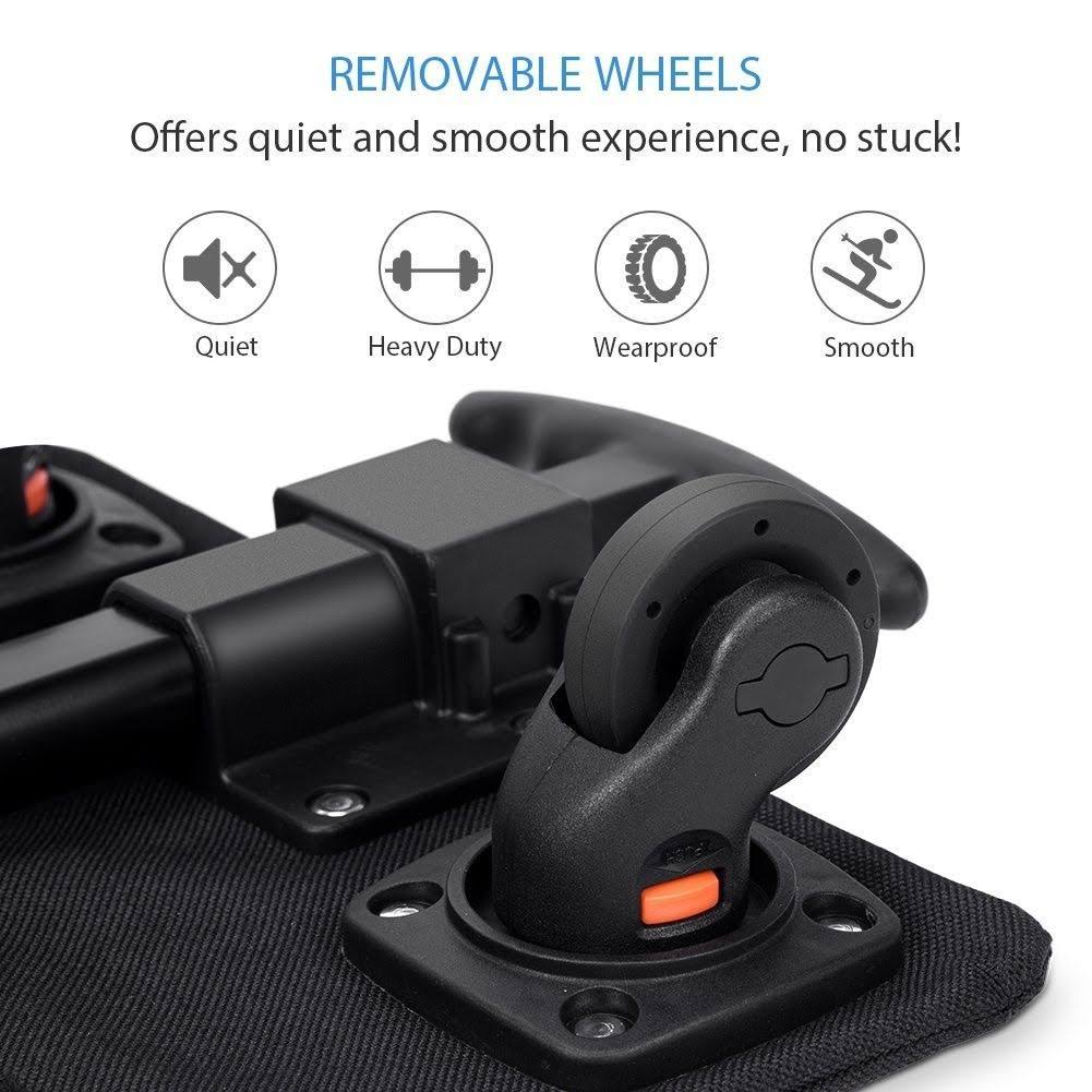 Removable Wheeled Pet Travel Carrier P374