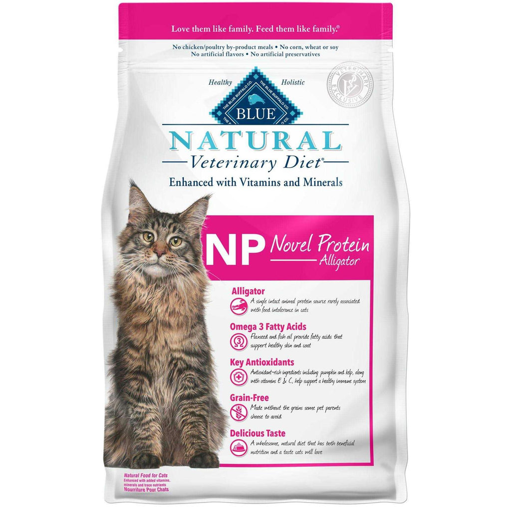 Natural Veterinary Diet NP Novel Protein-Alligator Dry Cat Food V405