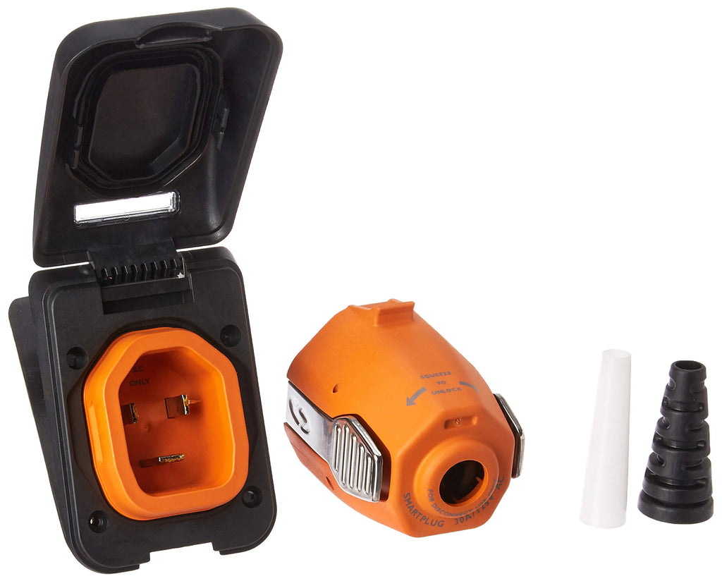 30 Amp Black Combo Kit With Female Connector And Non-Metallic Inlet F773