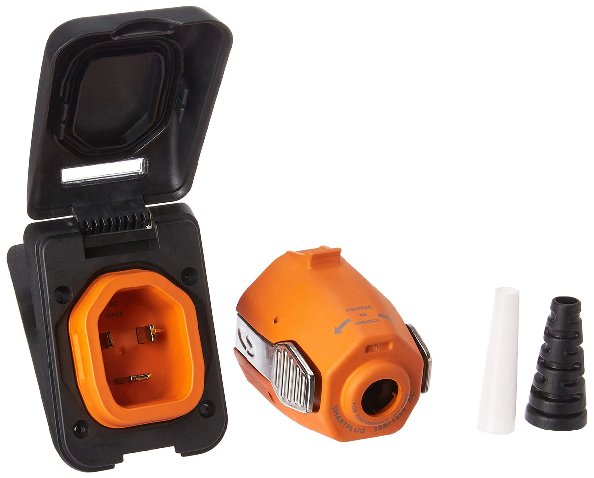 30 Amp Black Combo Kit With Female Connector And Non-Metallic Inlet F773