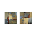 2 Piece Canvas Art Set, Blue E137