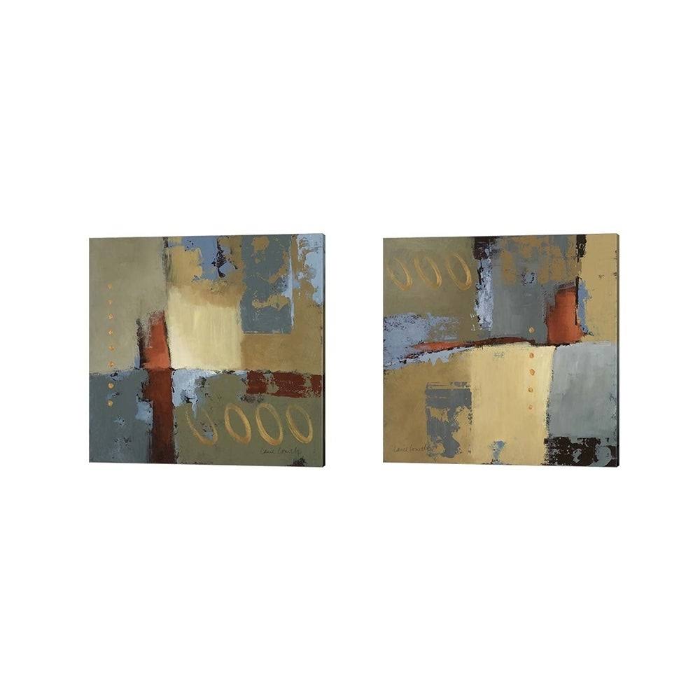 2 Piece Canvas Art Set, Blue E137