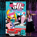 7 ft. Through The Decades 50s Background J3261
