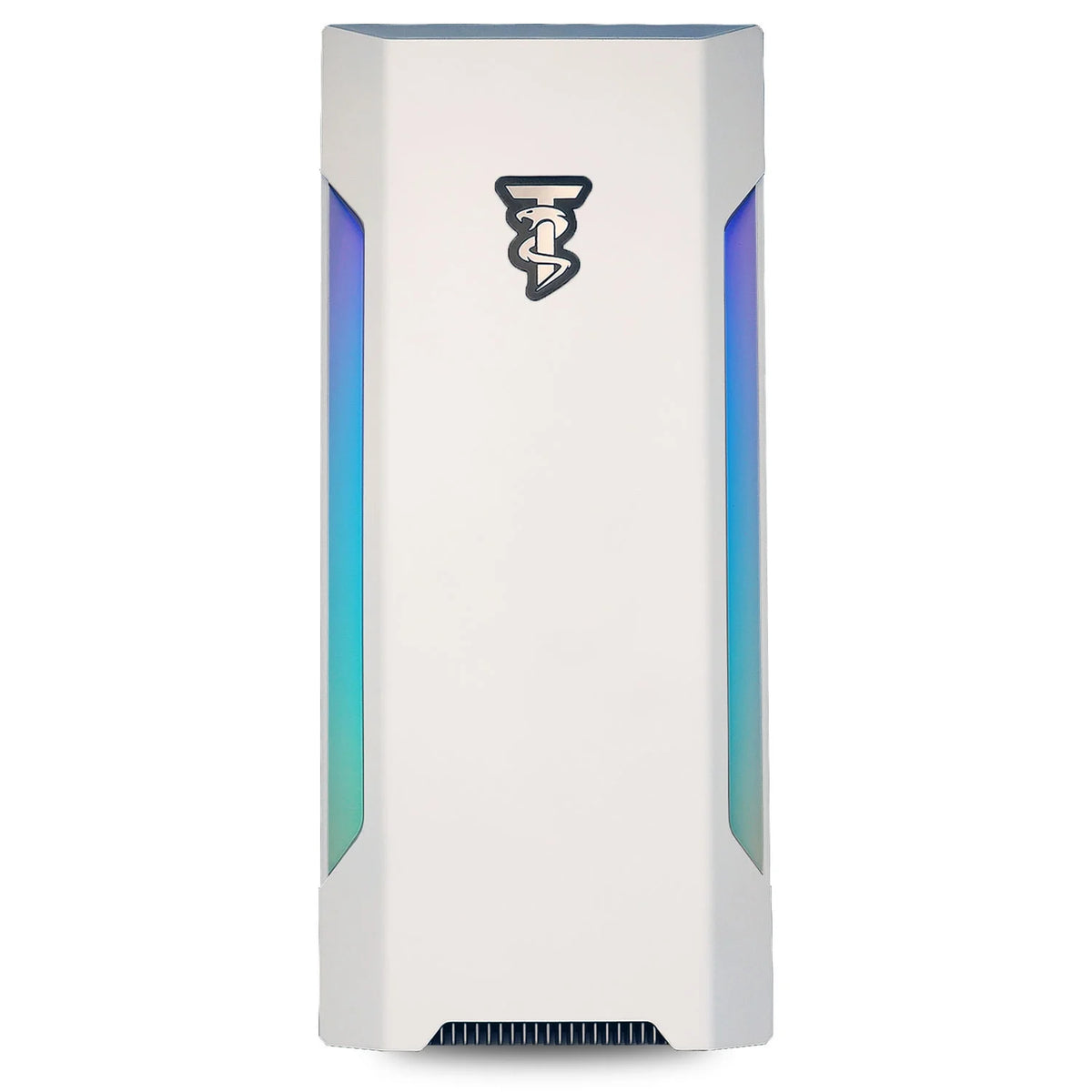 White AMD Ryzen 5 2600 NVIDIA RTX 3060 12GB 32GB DDR4 3200 RAM 1TB NVMe SSD Windows 11 Pro Gaming PC F4711