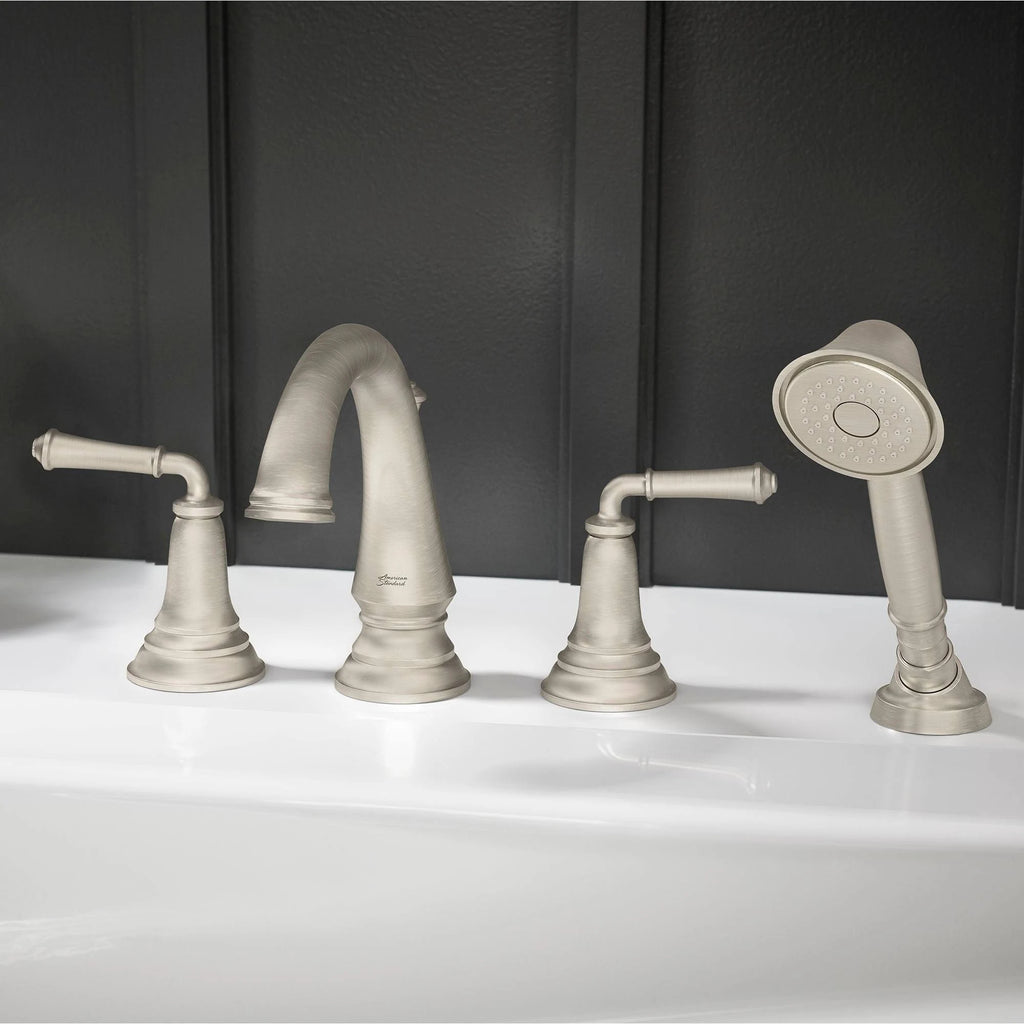 Polished Chrome Roman Tub Faucet with Personal Shower W433410