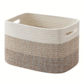 Cotton Rope Woven Storage Basket G116