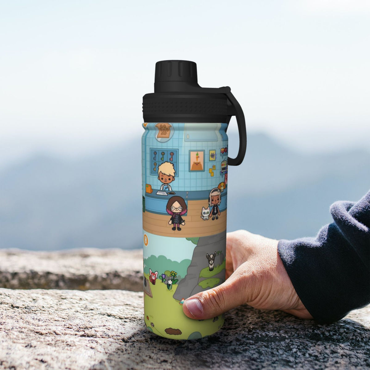 Insulated Stainless Steel Water Bottle 18OZ D872