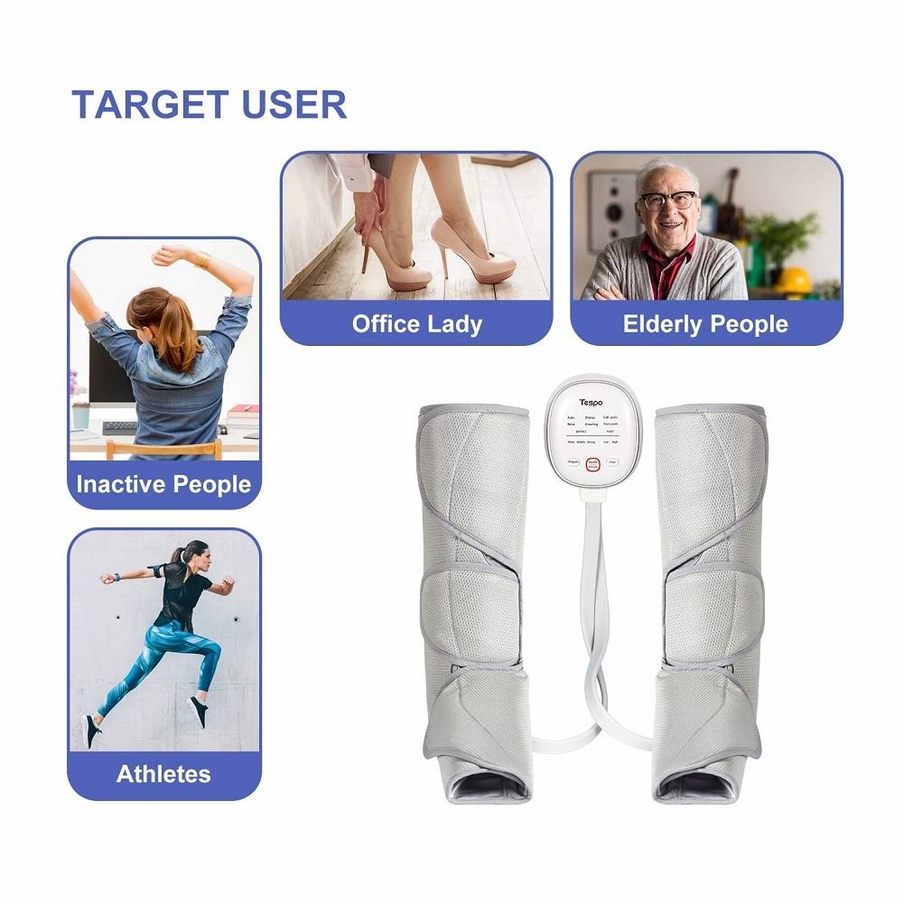 Leg Massager Air Compression Wraps for Foot and Calf R23602