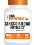 Ginkgo Biloba Extract 2000mg 180 Veg Capsules X630375