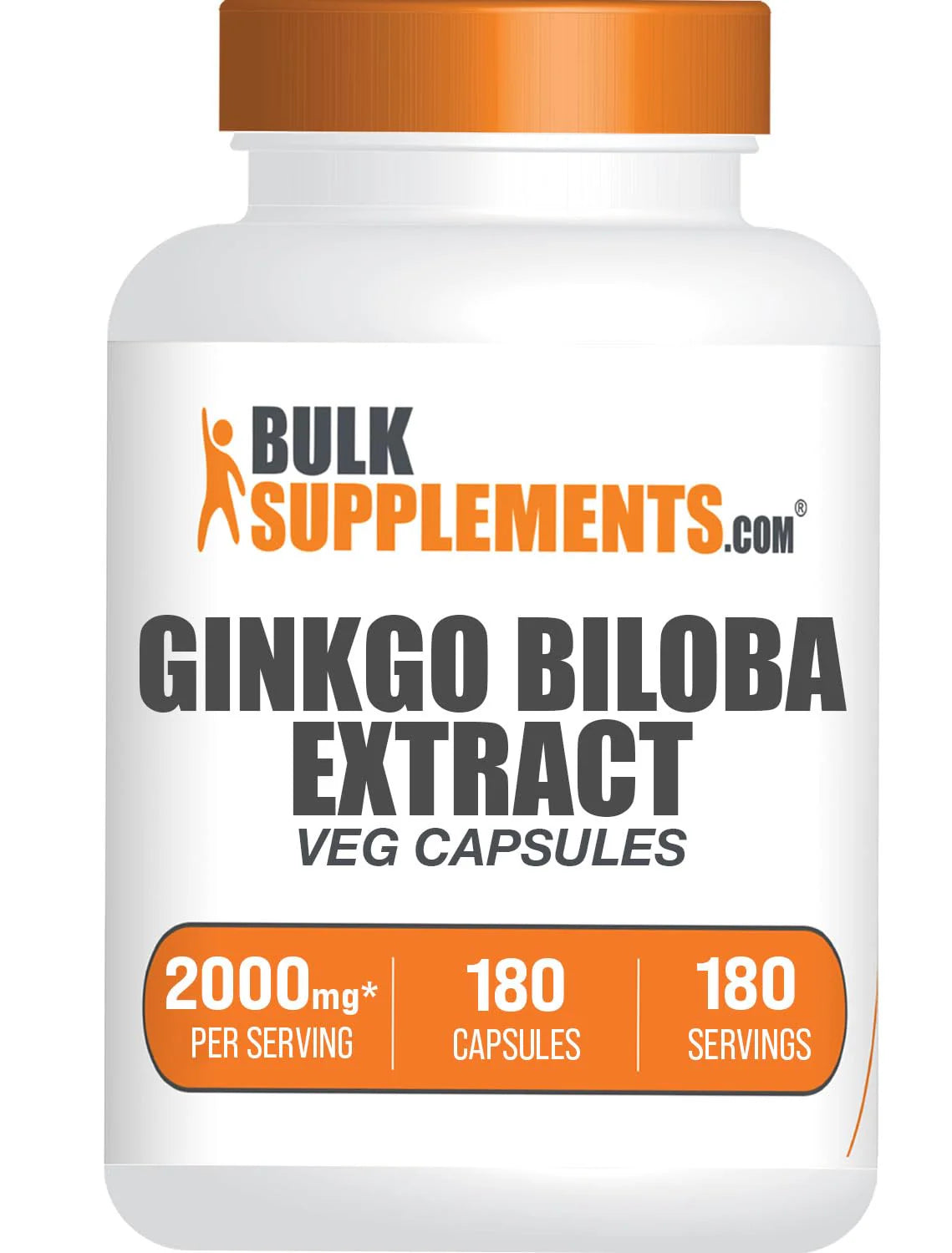 Ginkgo Biloba Extract 2000mg 180 Veg Capsules X630375