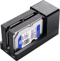 USB 3.0 to SATA Dual Bay Hard Drive Docking Station for 2.5 or 3.5 in HDD SSD L7306