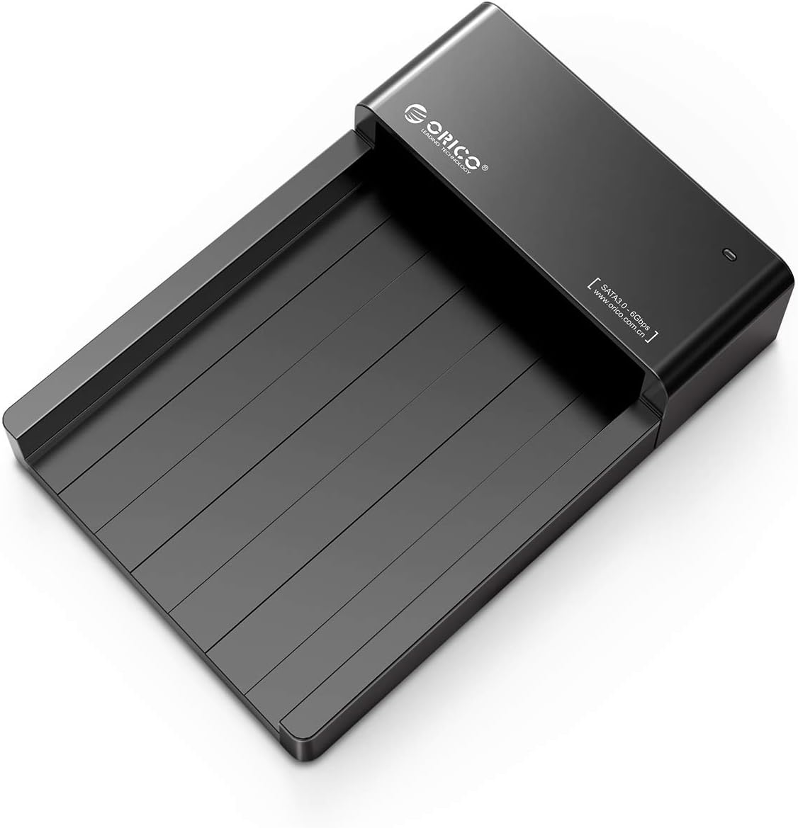 USB 3.0 to SATA Dual Bay Hard Drive Docking Station for 2.5 or 3.5 in HDD SSD L7306