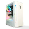White AMD Ryzen 5 2600 NVIDIA RTX 3060 12GB 32GB DDR4 3200 RAM 1TB NVMe SSD Windows 11 Pro Gaming PC F4711