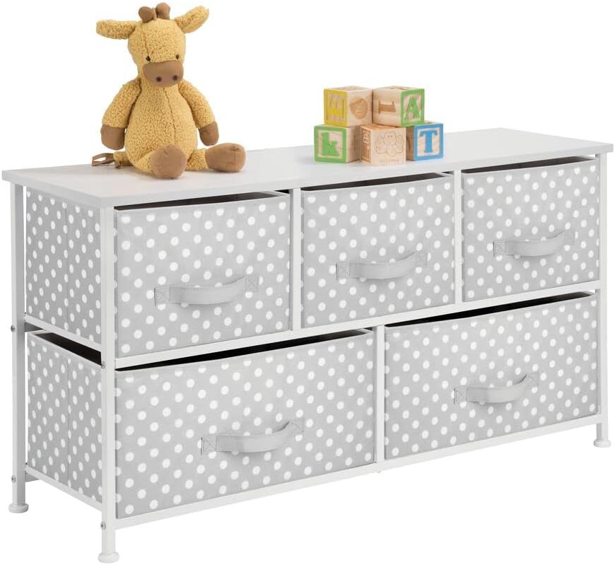 5 Removable Fabric Drawers Dresser K122835