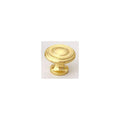 Polished Brass Mushroom Cabinet Knobs, 10 Pack B439934