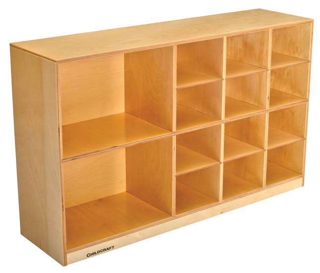 12 Assorted Colored Trays Storage Unit Q171902