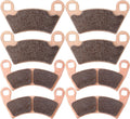 Brake Pads Front and Rear Sintered Replacement Kits Pack of 2 S6051