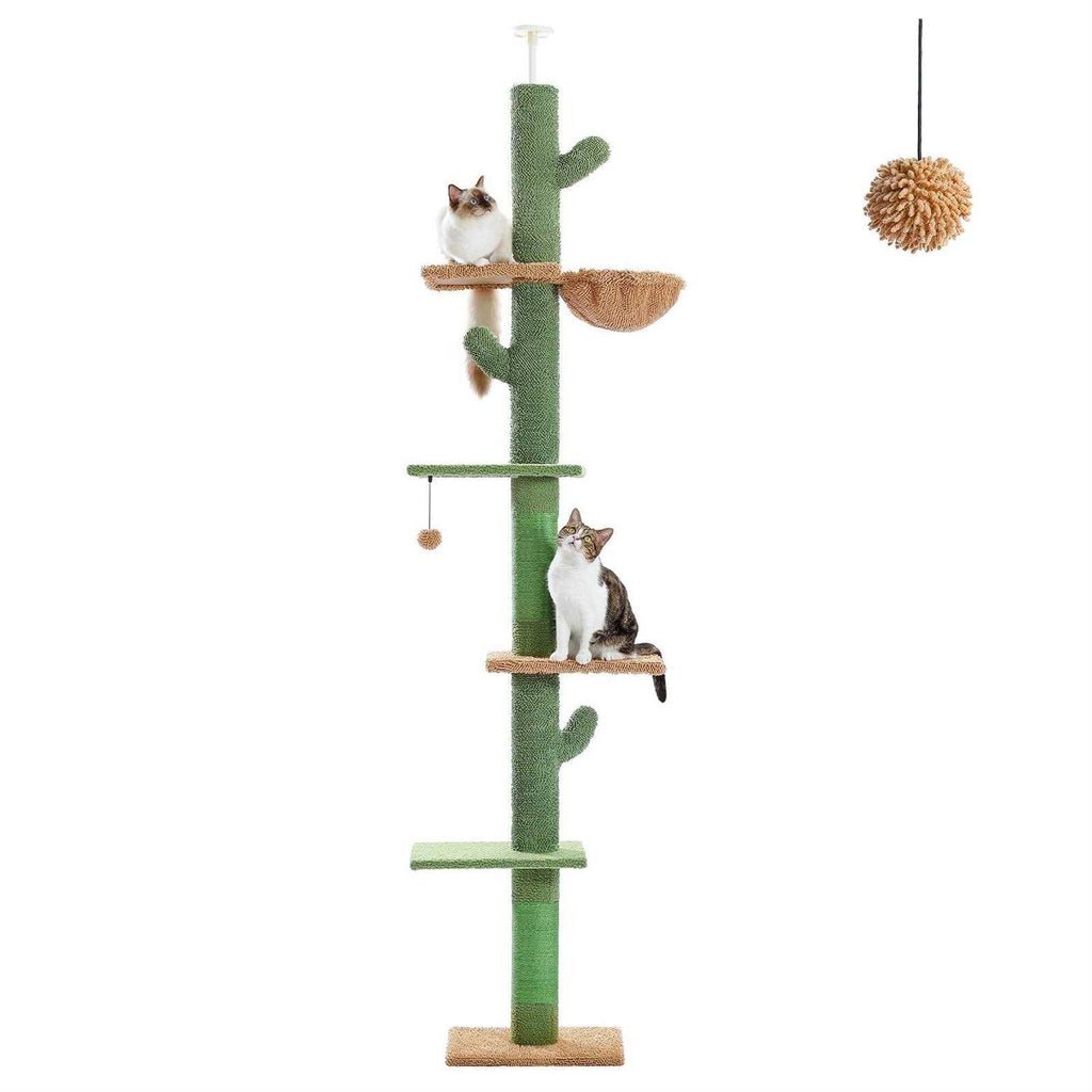 Cactus Cat Tree Floor to Ceiling Cat Tower X278