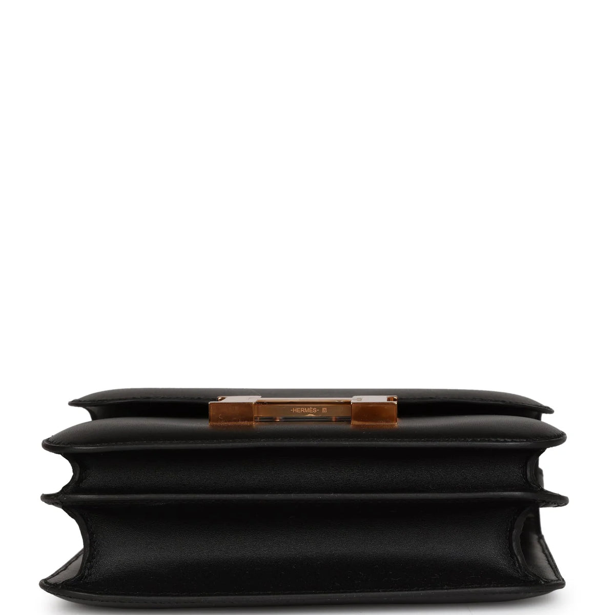 Black Leather Handbag D2266