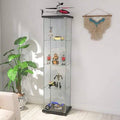 Black Glass Display Cabinet M35568