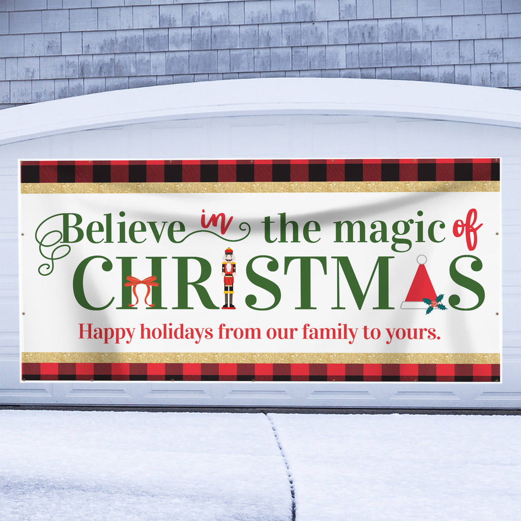 Garage Door Banner Party Supplies A7912