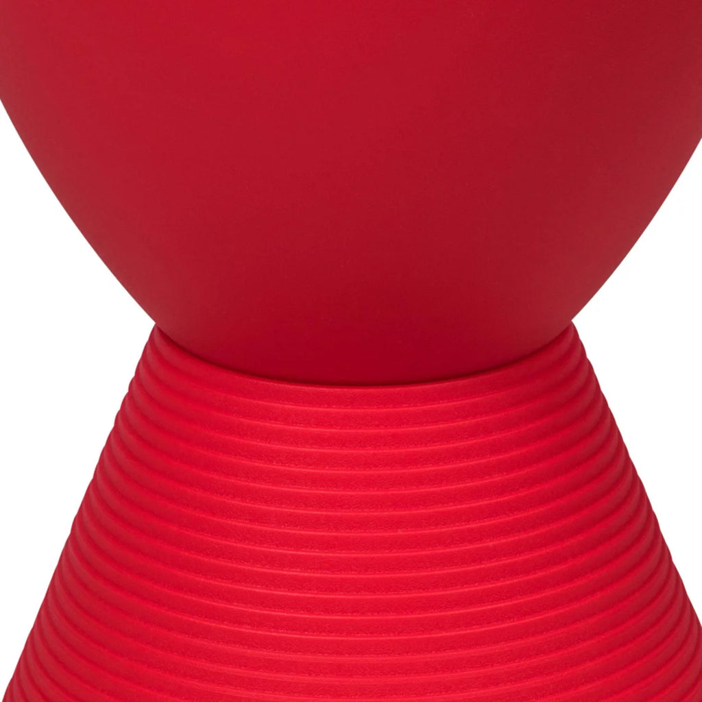 Red Indoor/Outdoor Accent Side End Table I628