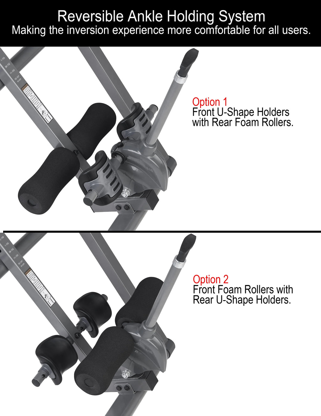 Inversion Table 300 lb Max Weight Capacity T34630