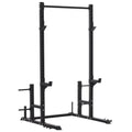Power Rack with Pull up Bar and Adjustable Barbell Rack O82784