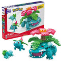 Bulbasaur Evolution Set with 622 Pieces, 3 Poseable Characters X825000