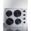Stainless Steel 4-Burner Solid Disk Cooktop C984993