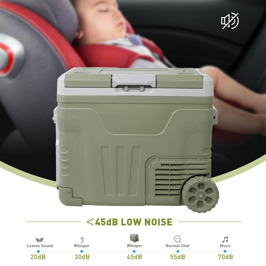 12 Volt 45.4 Quart Portable Freezer Electric Cooler V409961