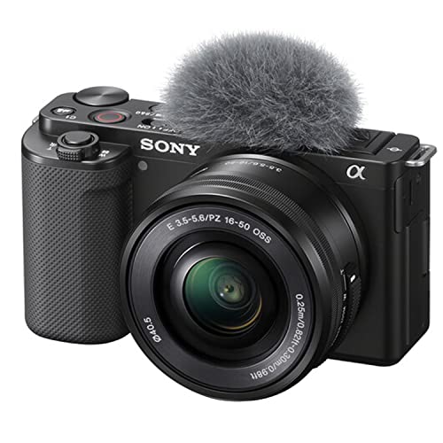 Mirrorless Camera with 16-50mm Lens, 128GB Memory, Tripod, Case, Spare Battery & Charger O2759