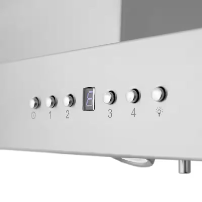 42 in. 400 CFM Ducted Island Mount Range Hood in Stainless Steel S6127
