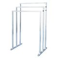 3-Tier Steel Towel Rack, Polished Chrome X316