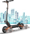Dual Motor Electric Scooter, 2000W Up to 37 MPH & 50 Miles Ranges, 10 Off-Road Tires E8305