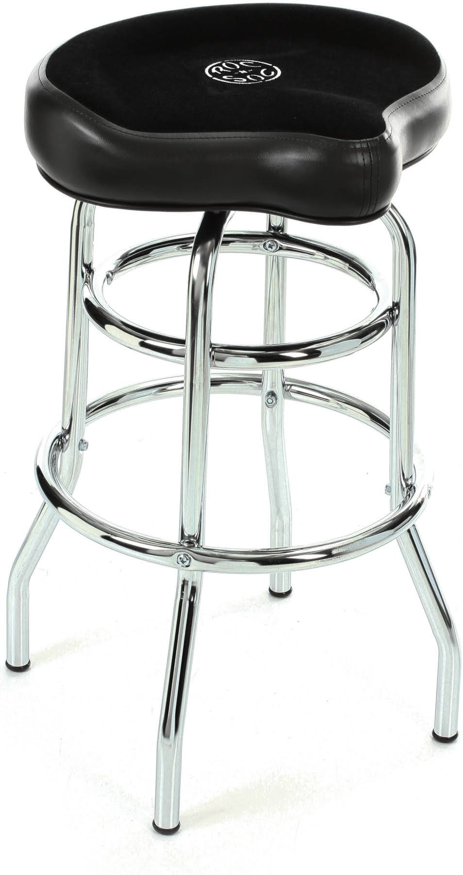Black Tall Saddle Seat Stool N84644