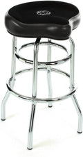 Black Tall Saddle Seat Stool N84644