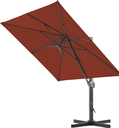 11 ft. 2 Tier Aluminum Cantilever Offset Patio Umbrella C586
