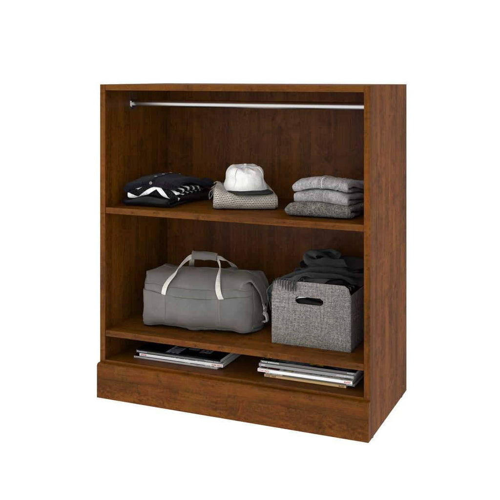 White Low Storage Unit with Rod N575234