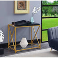 Black Gold Console Table F748813