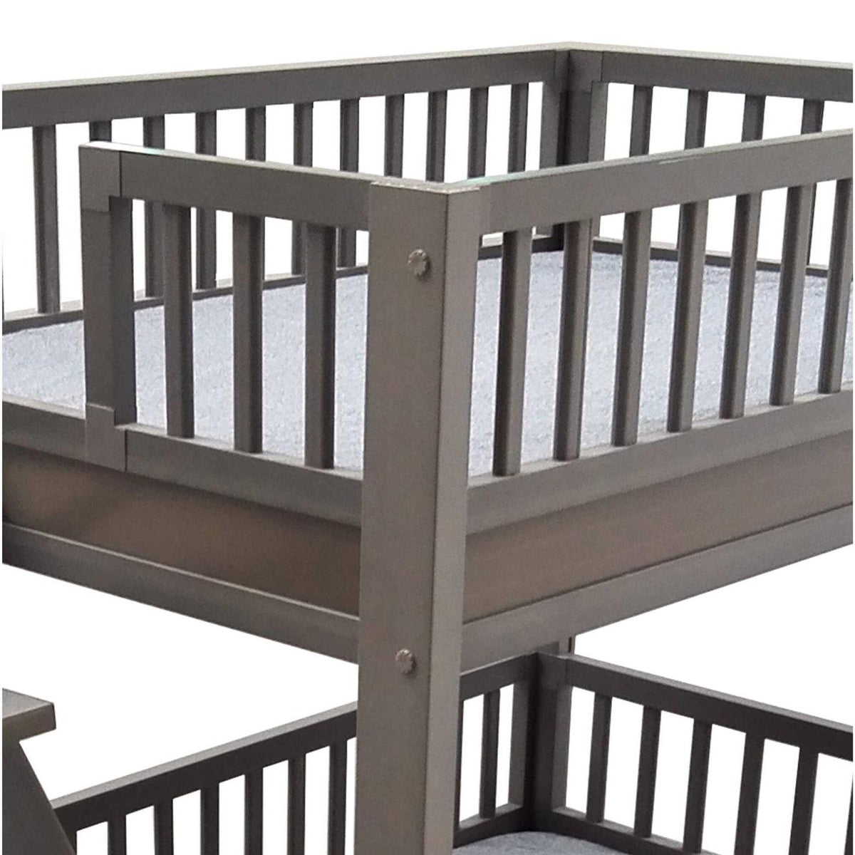 Dog Bunk Bed with Removable Cushions M5940