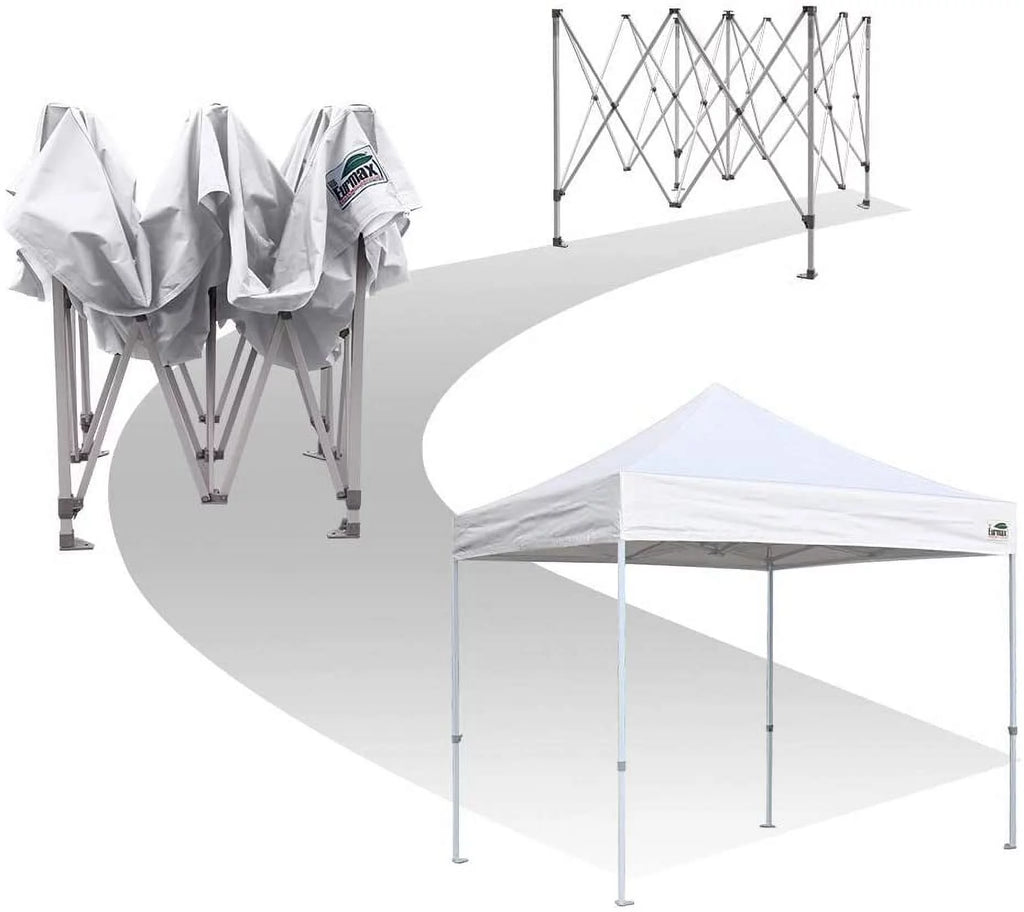 10x10 Ft Pop up Canopy Tent with Removable Sidewalls Q8465