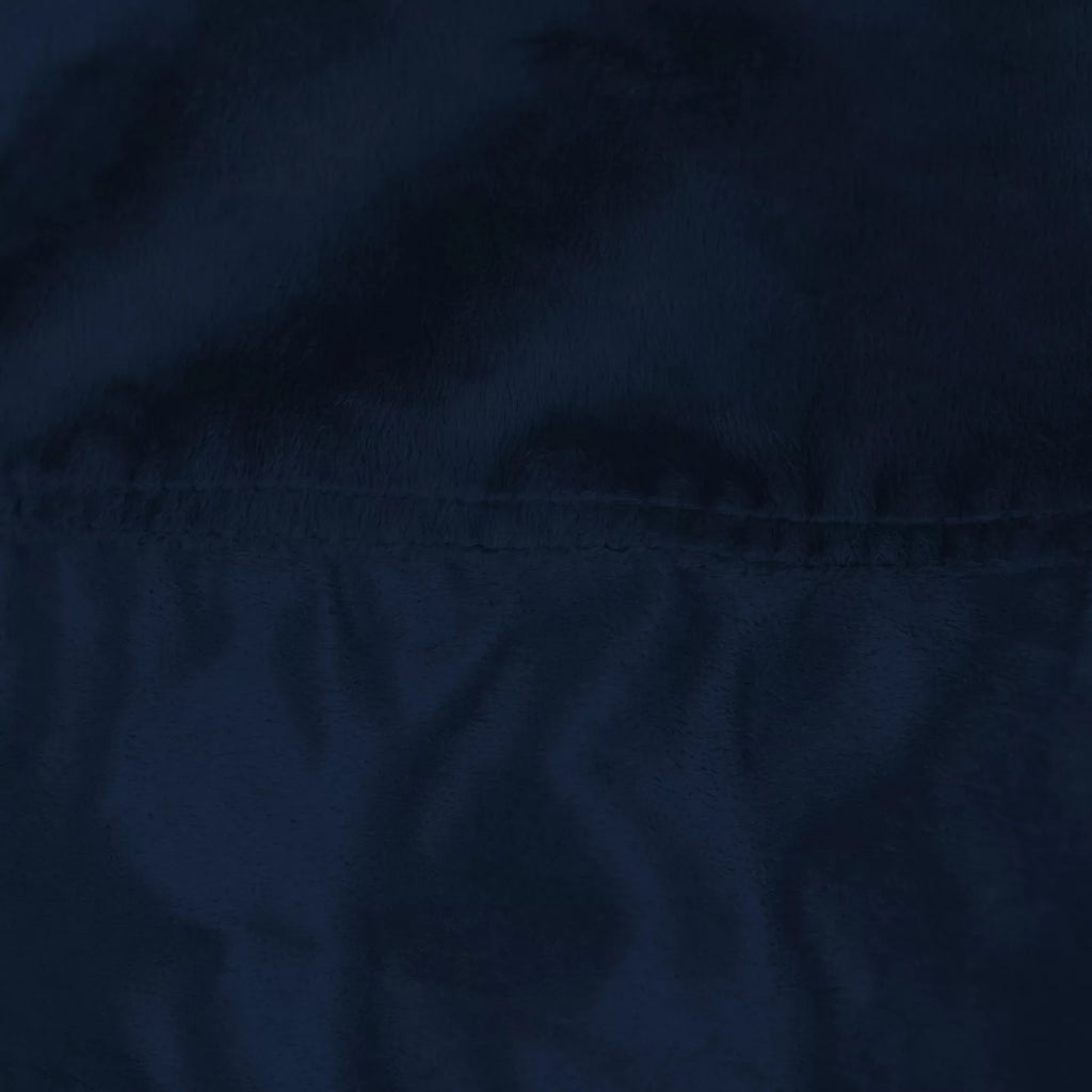 Memory Foam Bean Bag Chair with Microsuede Cover, Navy F2457