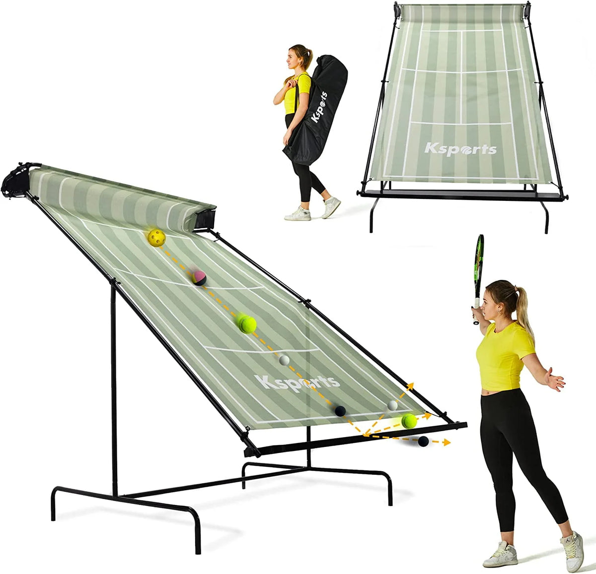 Tennis Rebounder Net Blue G6703